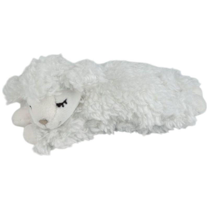 Image d'ambiance de présentation du produit Porte-clé peluche Nemu Nemu Dodo le Mouton blanc (17 cm) - Trousselier